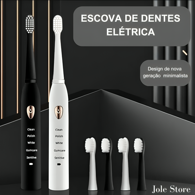 Escova de Dentes Elétrica Mais Saúde Oral