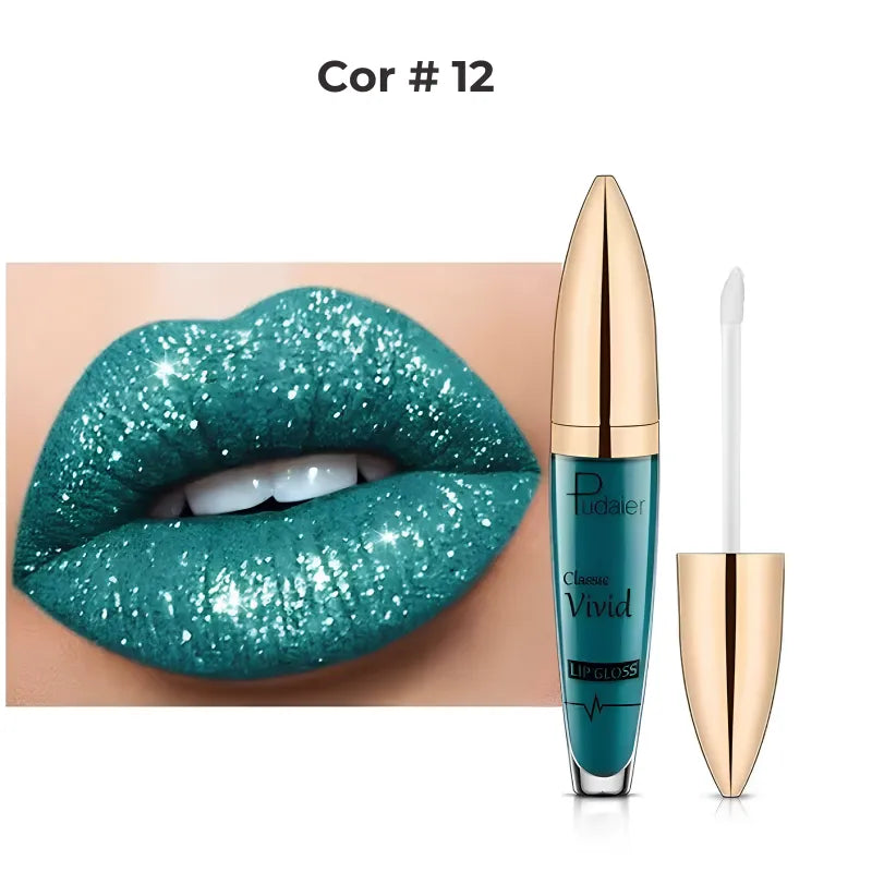 Maquiagem - Brilho Labial Diamond Glitter