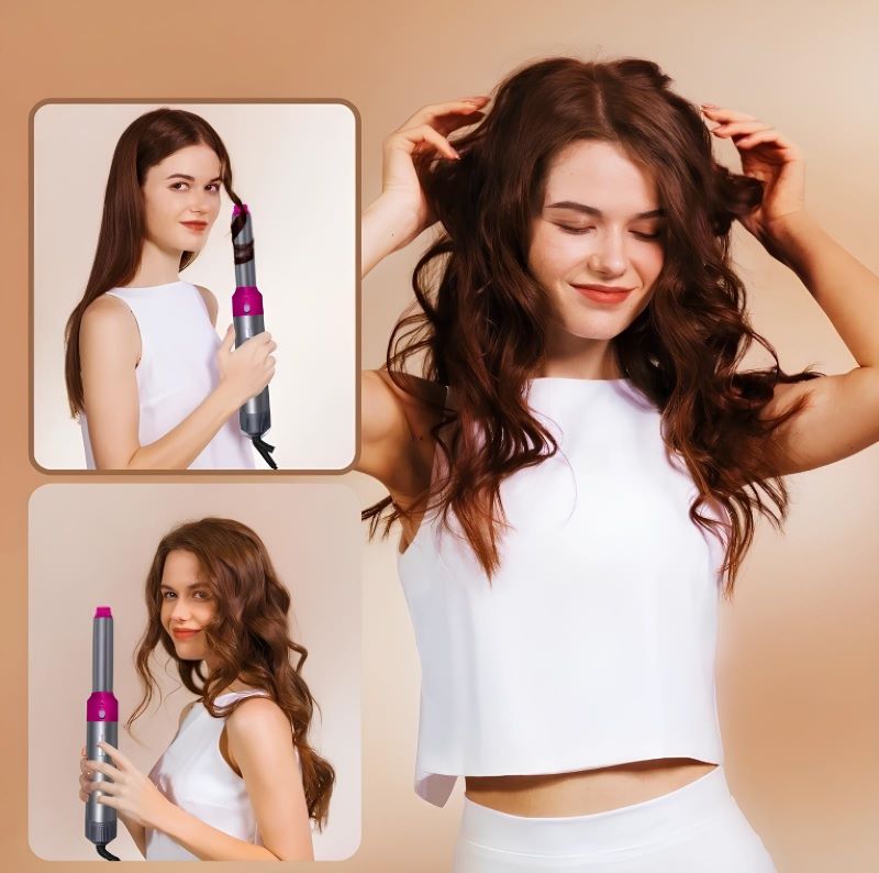 Penteado Prático e Perfeito com nosso Kit de 6 Peças